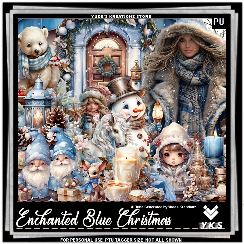 (image for) Enchanted Blue Christmas